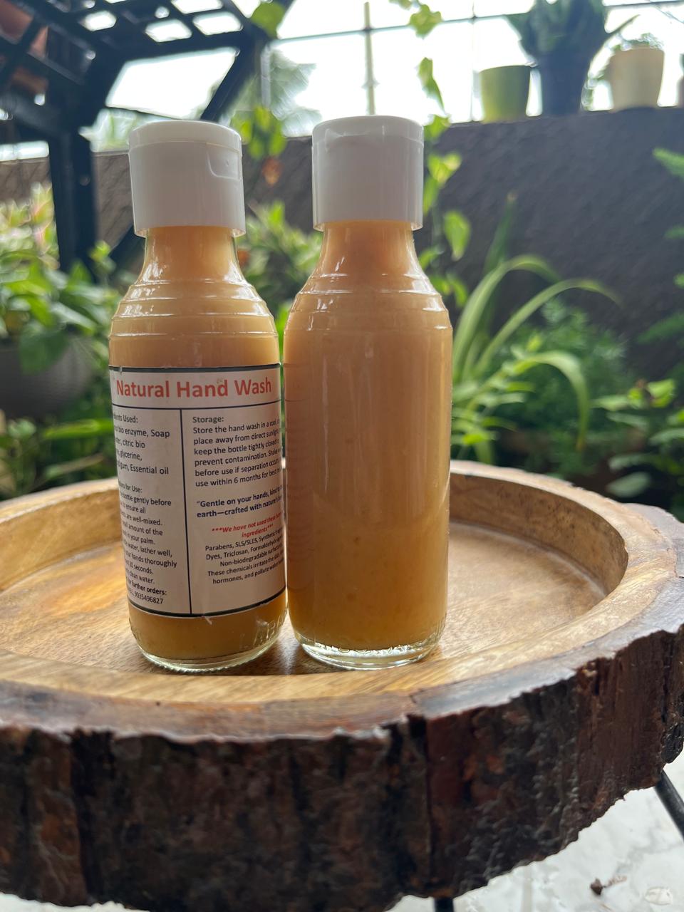 Natural hand wash